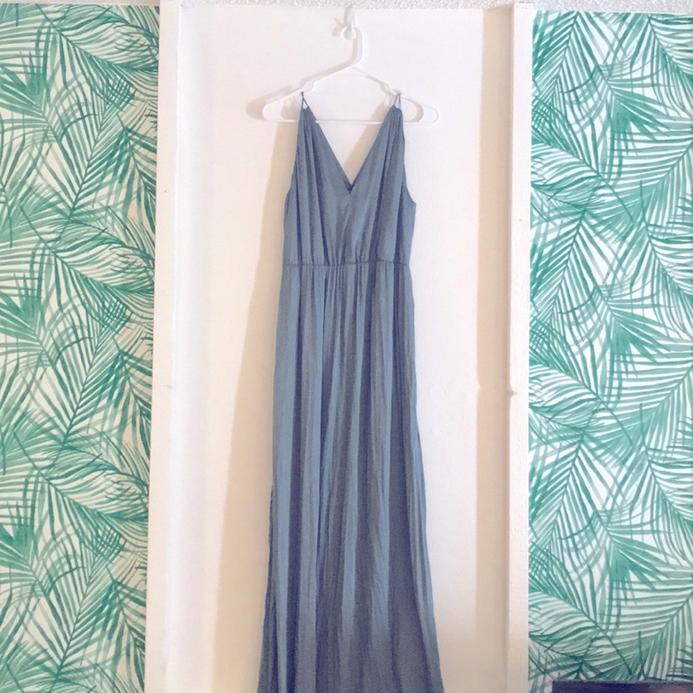 H&M Grecian Dress in Olive